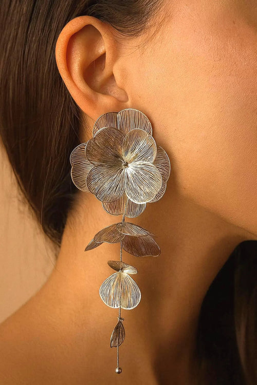 Floral Statement Earrings